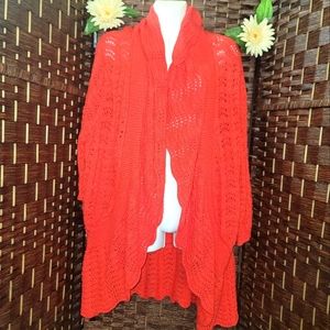NORTHCREST cardigan color orange good condition